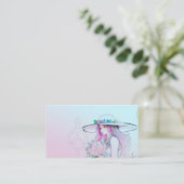 紫ささやき 名刺 (スタンド正面)