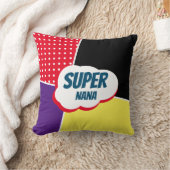 紫すごいと黄色のナナ漫画漫画 クッション (ブランケット)