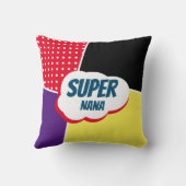 紫すごいと黄色のナナ漫画漫画 クッション (裏面)