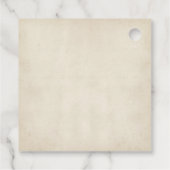 紫とアイボリーフローラ フェイバータグ (裏面)