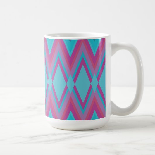 紫とアクアトバル コーヒーマグカップ (右)