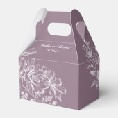 紫とエレガント白のフローラの特典ボックス フェイバーボックス (裏面サイド)