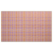 紫とオレンジのインターロックストライプ ファブリック (ヤード)