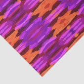 紫とオレンジのタペストリーティッシュペーパー 薄葉紙 (詳細)