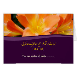 紫とオレンジの座席座席表