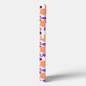 紫とオレンジの花 Case-Mate iPhoneケース (裏面 / 右)