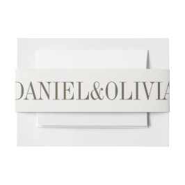 紫とクリームの縁どフローラ結婚の 招待状ベリーバンド