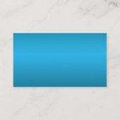 紫とターコイズのフローラプレイスカード プレイスカード (裏面)