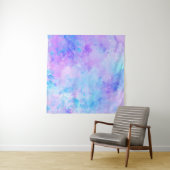 紫とターコイズの水着 タペストリー (インサイチュ)