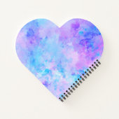 紫とターコイズの水着 ノートブック (裏面)