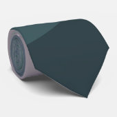 紫とターコイズレトロスタイル波の装飾 ネクタイ (ロール)