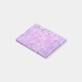 紫とピンクのデイジー ポストイット (アングル)