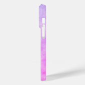 紫とピンクのパーソナライズされた電話ケース Case-Mate iPhoneケース (裏面 / 左)