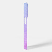 紫とピンクのパーソナライズされた電話ケース Case-Mate iPhoneケース (裏面 / 右)