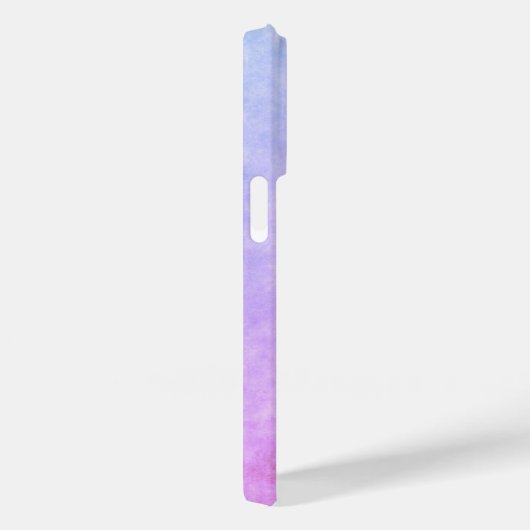 紫とピンクのパーソナライズされた電話ケース Case-Mate iPhoneケース (裏面 / 右)