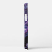 紫とピンクの抽象芸術絵画の Case-Mate iPhoneケース (裏面 / 右)