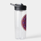 紫とピンクの曼荼羅 ウォーターボトル (右面)