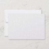 紫とピンクの水の色マグノリアありがとう サンキューカード (裏面)