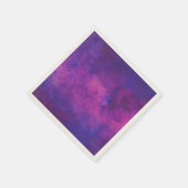 紫とピンクの水色の抽象芸術背景 スタンダードカクテルナプキン (角)