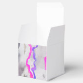 紫とピンクの水色抽象芸術 フェイバーボックス (オープン)