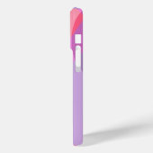 紫とピンクの波 Case-Mate iPhoneケース (裏面 / 左)
