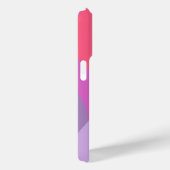 紫とピンクの波 Case-Mate iPhoneケース (裏面 / 右)