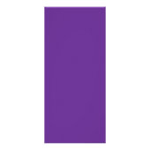 紫とピンクの花結婚のメニューカード ラックカード (裏面)