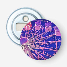 紫とピンクの観覧車