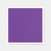 紫とピンク鮮やかの色合いの抽象芸術 スタンダードカクテルナプキン (正面)