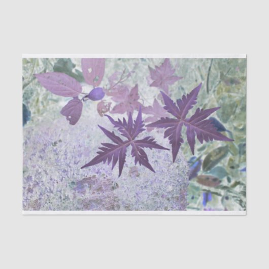 紫とヘザーのパステルシェード 薄葉紙 (正面)