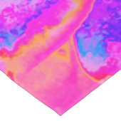 紫とマゼンタの多汁性セダムロゼット テーブルクロス (アングル)