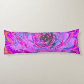 紫とマゼンタの多汁性セダムロゼット ボディピロー (裏面)