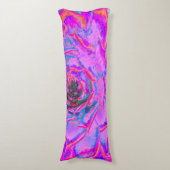 紫とマゼンタの多汁性セダムロゼット ボディピロー (正面縦)