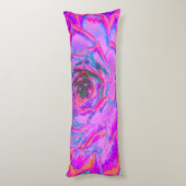 紫とマゼンタの多汁性セダムロゼット ボディピロー (裏面 (縦))