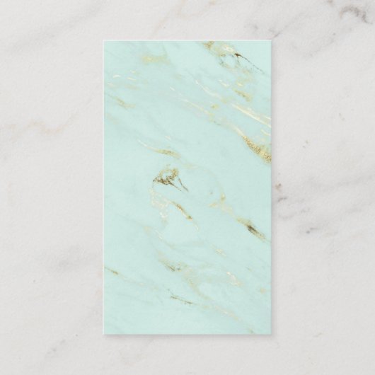 紫とミント大理石をご注文いただき、ありがとうございます 名刺 (裏面)