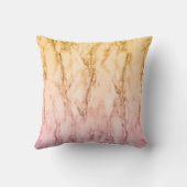 紫とモダングラデーション大理石のピンク クッション (裏面)