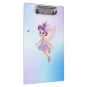 紫とライトブルーのクリップボード クリップボード (右)