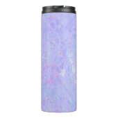 紫と数々の色の薄片 タンブラー (裏面)