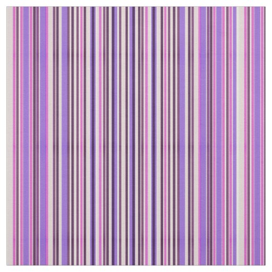 紫と梅のストライプ織物 ファブリック (見本)