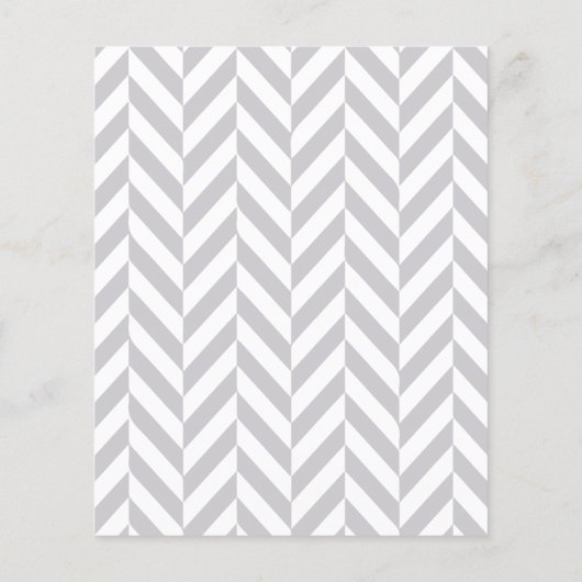 紫と灰色の象の赤ちゃんシャワー – ビンゴ チラシ (裏面)