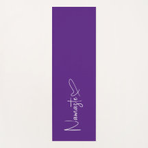 紫と白のナマステスクリプトハートリバーシブル