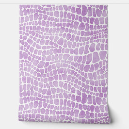 紫と白のワニの肌のパターン 壁紙