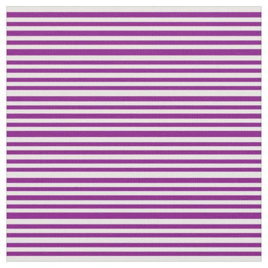 紫と白の色ののパタストライプーン ファブリック (クローズアップ)