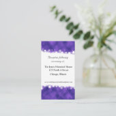 紫と白結婚のエンクロージャカード エンクロージャーカード (スタンド正面)