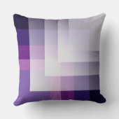紫と白 クッション (裏面)