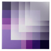 紫と白 タイル (正面)