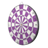 紫と白 ダーツボード (正面右)