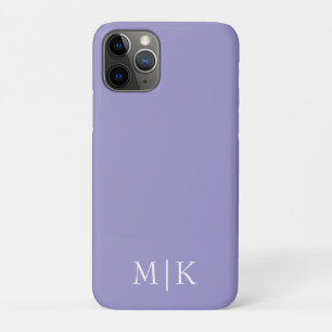 紫と白 モノグラモダンム iPhone 11 PROケース