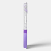 紫と白 Case-Mate iPhoneケース (裏面 / 右)