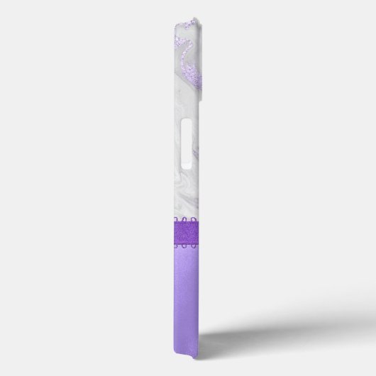 紫と白 Case-Mate iPhoneケース (裏面 / 右)